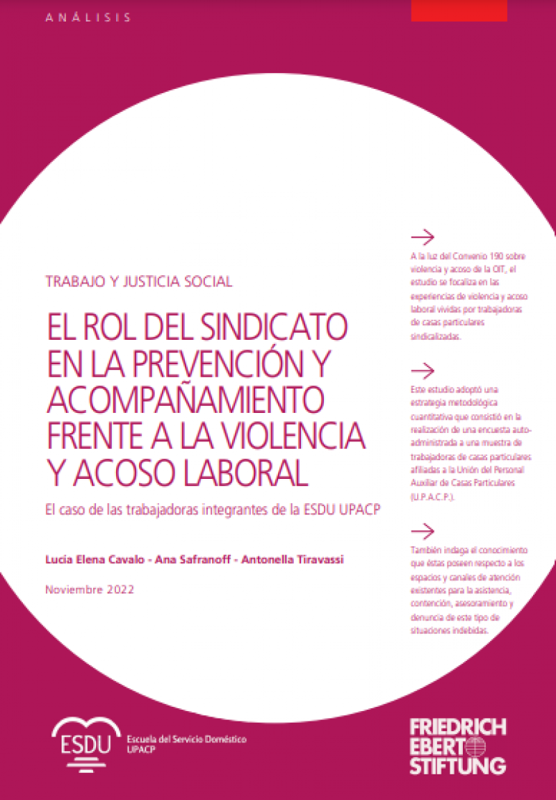 El rol del sindicato frente a la violencia y acoso laboral