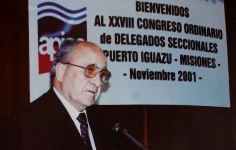 Homenaje a Jorge Aníbal Fernández  